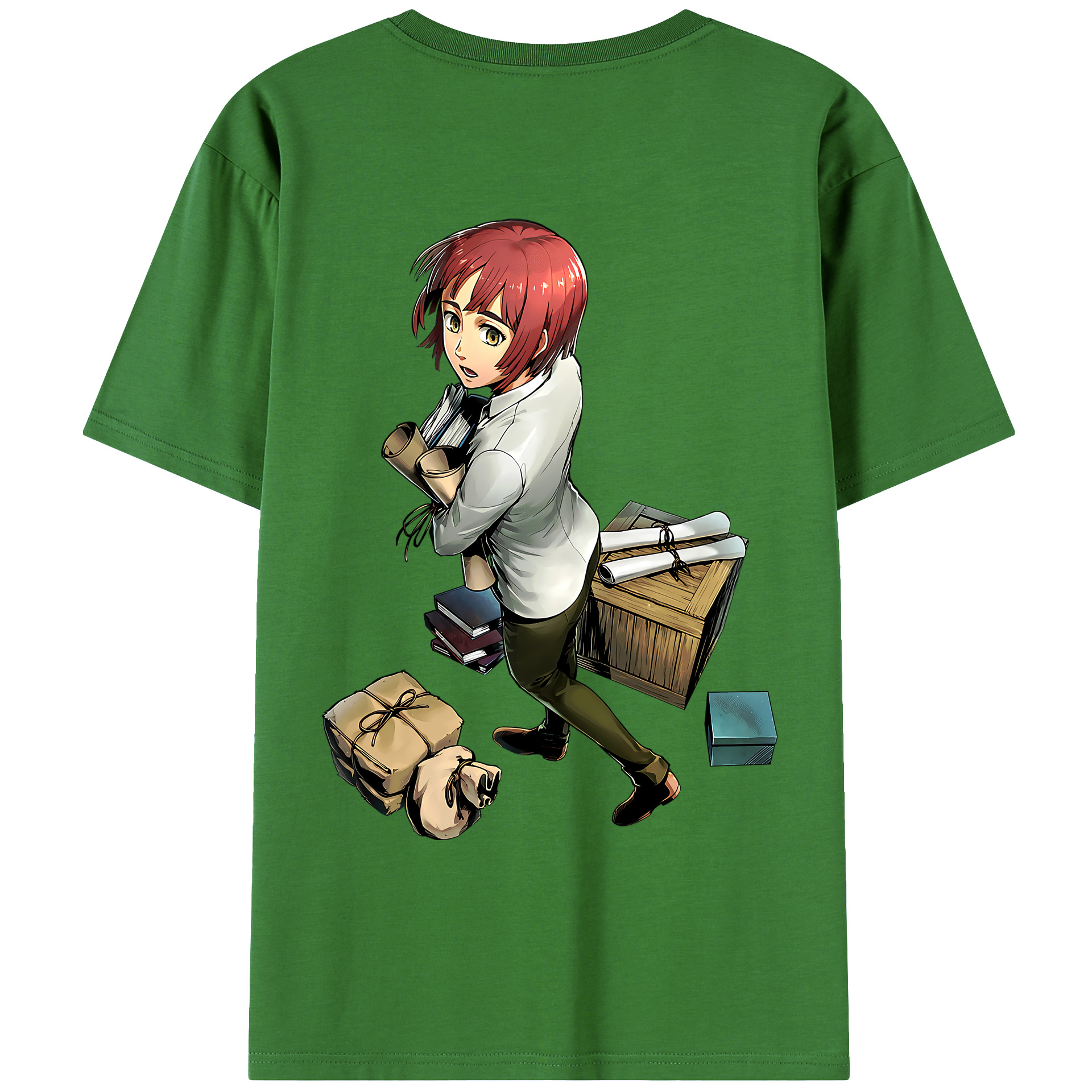 （画像用） 進撃の巨人 Attack on Titan レディース半袖Tシャツ(バックプリント)